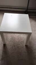 Side table white for sale  Wood Dale