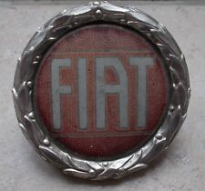 Ancien insigne emblème FIAT mascotte plaque badge voiture métal Italy comprar usado  Enviando para Brazil
