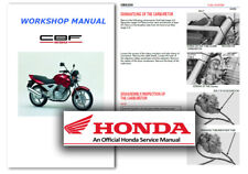 Honda CBF250 CBX250 TWISTER Serviço Oficina Manual de Reparação CBF CBX 250 comprar usado  Enviando para Brazil