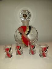 ART DECO KARL PALDA CZECH WHISKEY DECANTER SET for sale  Shipping to South Africa