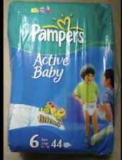 Vintage Pieluchy Pieluchy Pampers Active Baby Baby Dry Duże 2007 Otwarte 40 szt. na sprzedaż  PL