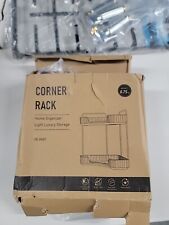 Corner Shelf Plastic   Storage Shelving Rack Organizer Garage Kitchen Bathroom for sale  Shipping to South Africa