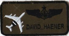 USAF AWACS Senior Non-Rated Officer Aircrew Nametag Wing Patch A-1  for sale  Shipping to South Africa