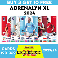 TARJETAS BASE ADRENALYN XL 2024 PREMIER LEAGUE PANINI 2023-2024 2023/24 #190 - #369, usado segunda mano  Embacar hacia Argentina