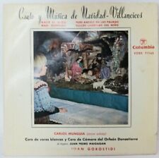 Disco de Vinil Vintage 'Canto y Música de Navidad - Villancicos' - Carlos Munguia., usado comprar usado  Enviando para Brazil