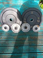 Olympic weights 2x5kg for sale  LONDON