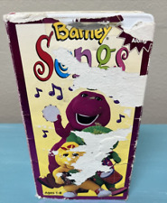 Barney songs vhs for sale  Milton
