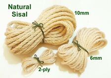 Sisal rope 6mm for sale  Shipping to Ireland