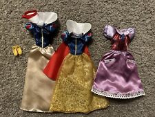 Roupas sociais 3 bonecas guarda-roupa princesa branca de neve loja Disney, usado comprar usado  Enviando para Brazil