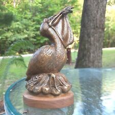 Bronze pelican sculpture for sale  Huntsburg