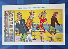 Saucy comic postcard for sale  BROUGH