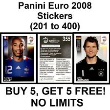 Panini Euro 2008 (201 a 400) **Selecciona pegatinas** segunda mano  Embacar hacia Argentina