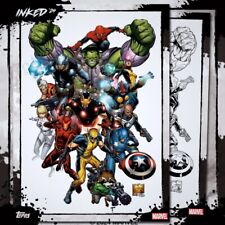 Topps Marvel Collect Avengers Inked '24 Series 2 CONJUNTO SEMANAL DIGITAL comprar usado  Brasil 