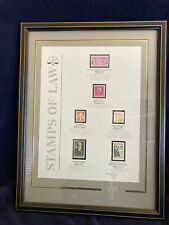 Stamps law framed for sale  Marietta