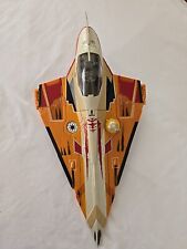 Usado, Star War Plo Koon's Jedi Star Fighter nave espacial laranja Hasbro 2001 incompleta  comprar usado  Enviando para Brazil