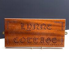 wooden name plaques for sale  STREET