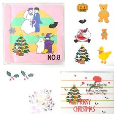Bernina #8 Holidays EMBROIDERY CARD Xmas Halloween Bernette Deco Babylock TESTED for sale  Shipping to South Africa