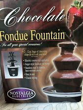 FUENTE FONDUE de chocolate Nostalgia Electrics™ ~ CFF600 acero inoxidable segunda mano  Embacar hacia Argentina