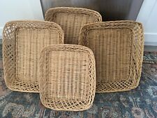 2 wicker bins storage for sale  Elgin