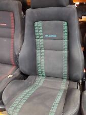 VW GOLF MK3 GTI 16V VR6 EDITION RECARO GREEN BLACK INTERIOR SEATS DOOR CARDS 3DR for sale  Shipping to South Africa