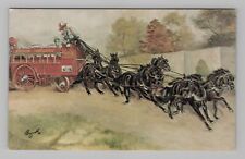 Postcard horse drawn for sale  Florence