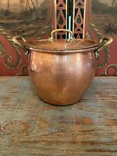 Vintage Ruffoni Historia 5 Qt Hammered Copper Stock Pot w/Lid for sale  Shipping to South Africa