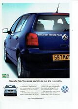 2000 volkswagen advertising d'occasion  Expédié en Belgium