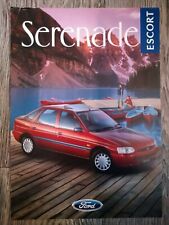 Folheto Ford Escort Serenade 1.6i 16V 1.8 Turbo Diesel edição especial 1996 comprar usado  Enviando para Brazil