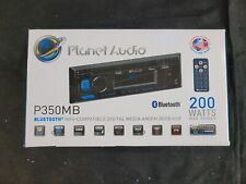 Receptor de medios digitales DIN estéreo para automóvil Planet Audio P350 MB único receptor AM/FM segunda mano  Embacar hacia Mexico