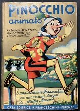 Pinocchio animato c.collodi usato  Genova