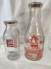 pint glass milk bottles for sale  Canby