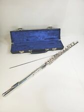 Flauta banhada a prata J Michael com estojo FL 400 SP PA0010 instrumento escolar comprar usado  Enviando para Brazil