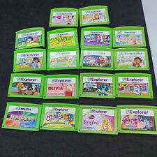 Used, Lot 18 Leapfrog Leap Frog Explorer Game Cartridges  for sale  Shipping to South Africa