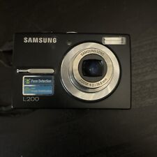 Câmera Digital Samsung L Series L200 10.2MP Preta Apenas Câmera, usado comprar usado  Enviando para Brazil