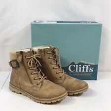 Usado, Botas de combate caqui para mujer Cliffs by White Mountain Kelsie C27356-124 talla 8 usadas segunda mano  Embacar hacia Mexico