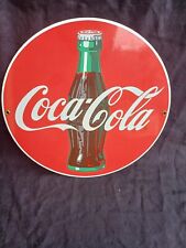 Coca cola emailschild gebraucht kaufen  Leonberg