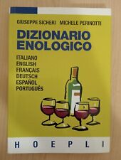 Dizionario enologico sicheri usato  Milano
