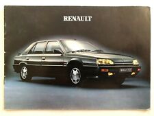 Używany, Broszura sprzedaży samochodów Renault 1990 zawiera 5 GT Turbo 19 21 25 Espace Alpine GTA  na sprzedaż  Wysyłka do Poland