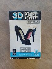 Used, Be Puzzled 3D Pixel Puzzle Stilettos - New for sale  Shipping to South Africa