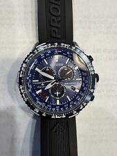 Citizen Promaster Sky Eco-Drive relógio masculino mostrador azul CB5006-02L, usado comprar usado  Enviando para Brazil