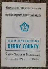 Slovan bratislava derby for sale  HALESOWEN