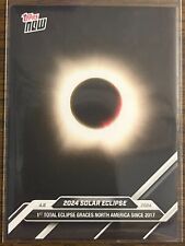 2024 Topps Now #SOL1 2024 Solar Eclipse for sale  Shipping to South Africa