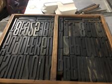 Caratteri tipografici legno usato  Varese