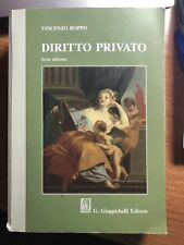 Diritto privato. vincenzo usato  Valenza