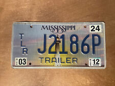 2012 mississippi license for sale  Grayling