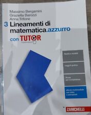 Lineamenti matematica. azzurro usato  Castelfranco Emilia