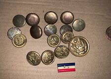 brass military buttons for sale  Youngstown