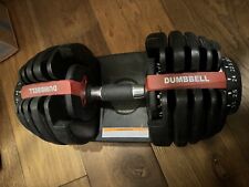 Single adjustable dumbbell for sale  SANDHURST