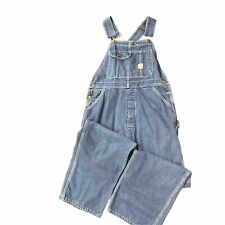 Vintage Pointer Brand Overalls  Blue Denim Workwear Medium Washed Bibs USA for sale  Shipping to South Africa