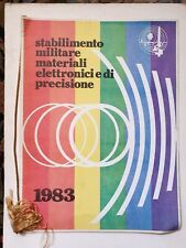 Calendario 1983 stabilimento usato  Roma
